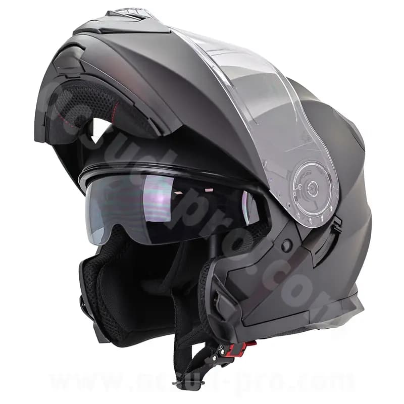 Casque modulable noend SC-34 double écran noir mat XS 7