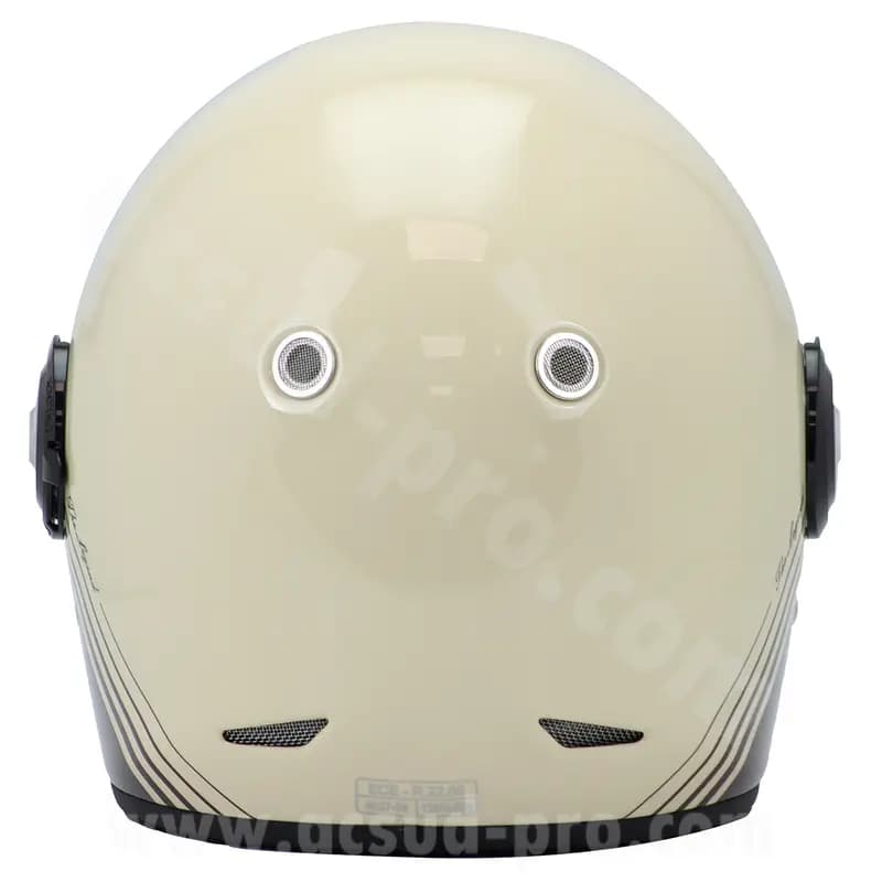 Casque intégral Archive Vintage The Legend fibre brown taille XXL 7