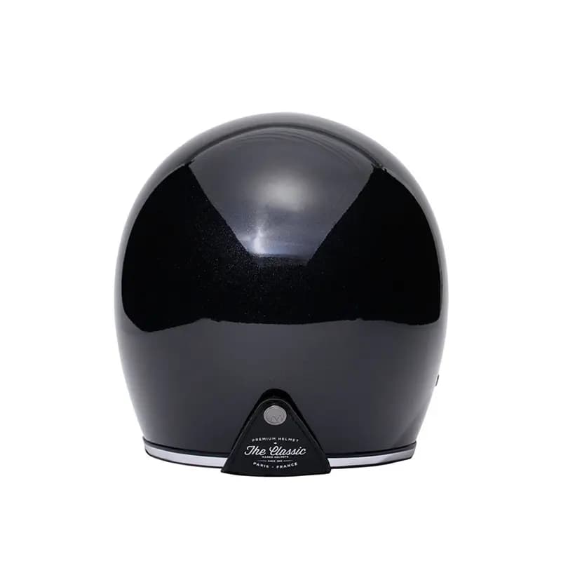 Casque Jet Marko THE CLASSIC Noir Rouge S 3