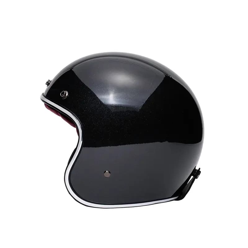 Casque Jet Marko The Classic Noir Rouge L 2