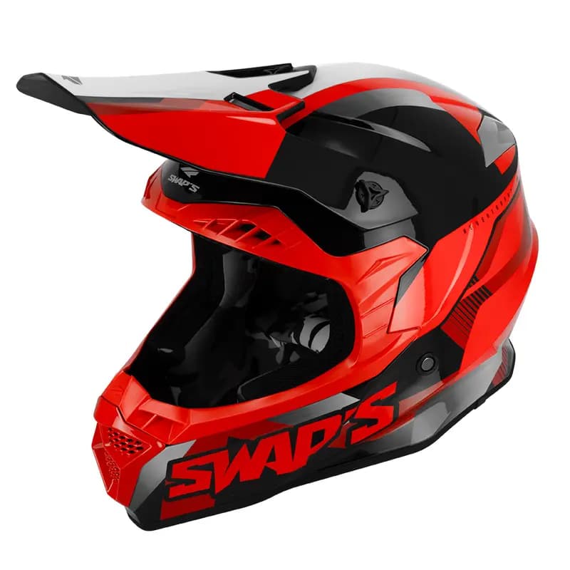 Casque Swaps S849 2FASTER Rouge 2XL