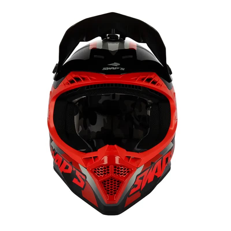 Casque Swaps S849 2FASTER Rouge 2XL 4