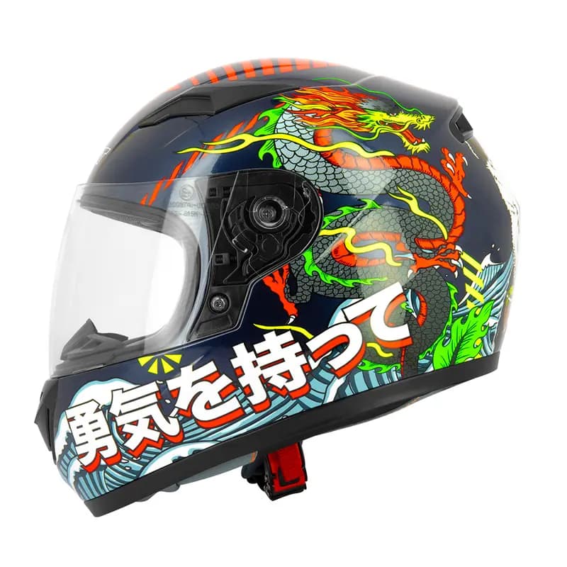 Casque enfant Eight S446 Seeker Kanji XL 4