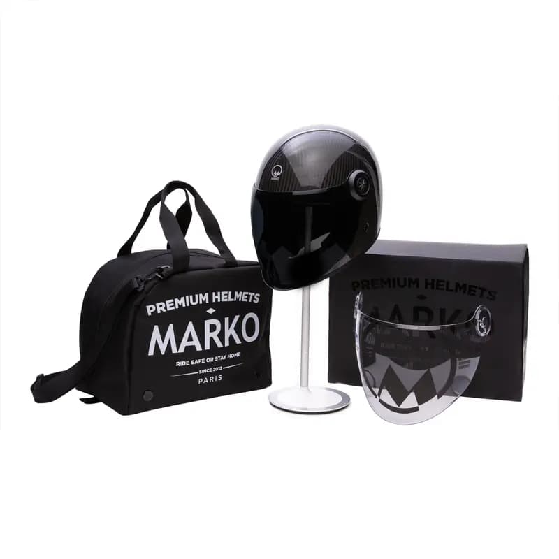 Casque intégral Marko Darkside Carbon mat M 5