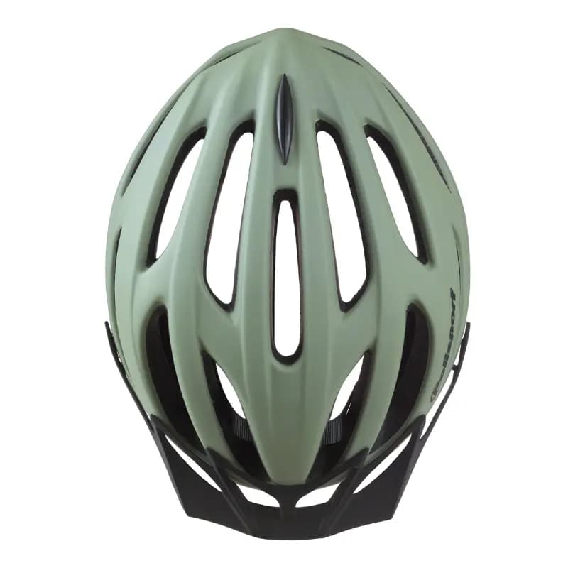 Casque vélo urbain Polisport Sport Flow in-mold vert mat visière noire taille 54-58 5