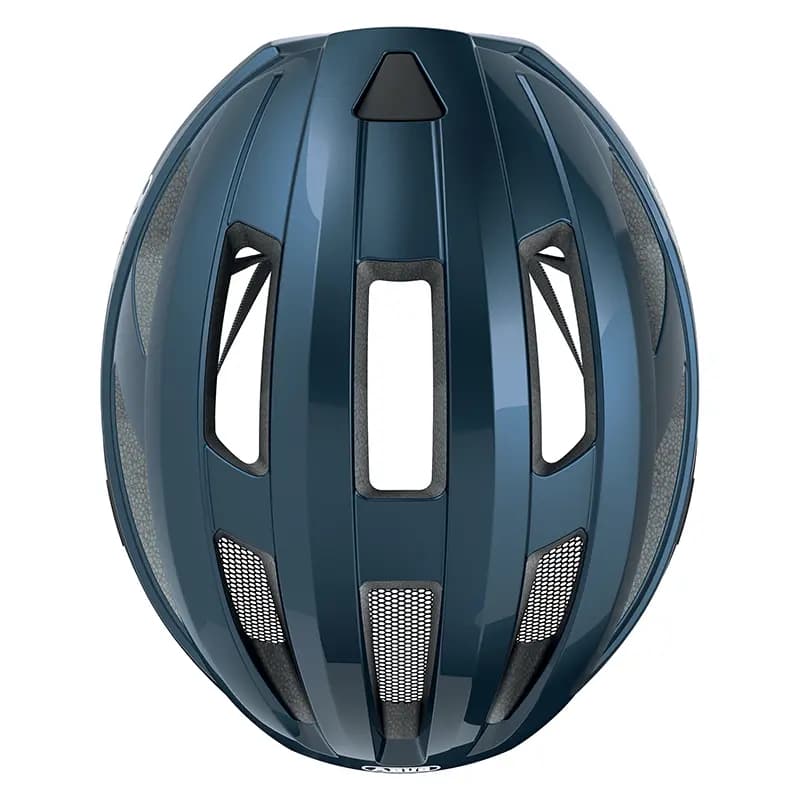 Casque vélo adulte Abus Macator bleu nuit taille S (51-55 cm) réglage molette 5