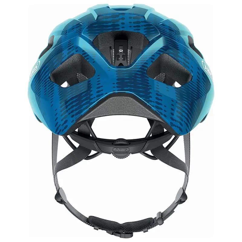 Casque vélo adulte Abus Macator bleu acier taille M (52-58 cm) 4